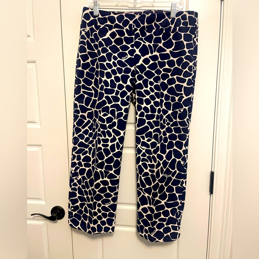 Lilly Pulitzer Crop Pants Size 8